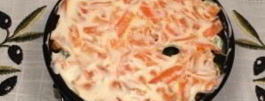 салат печень под шубой. Шаг 12