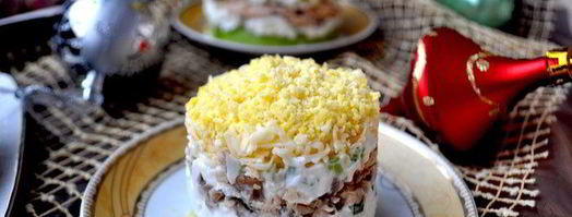 салат под шубой. Шаг 3