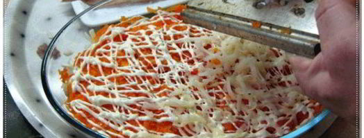 салат сельдь под шубкой. Шаг 33