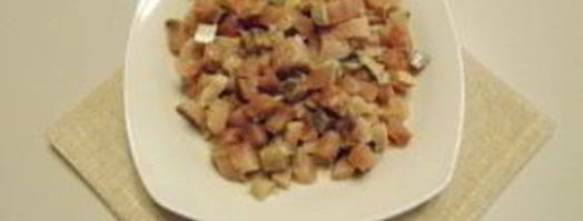 салат селедка под шубой. Шаг 3