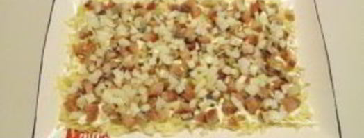 салат селедка под шубой. Шаг 7