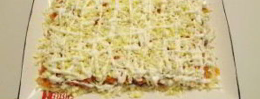 салат селедка под шубой. Шаг 9