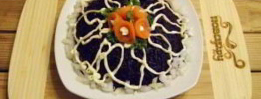 селедка под шубой без яиц. Шаг 8