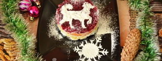 селедка под шубой на новый год собаки. Шаг 22