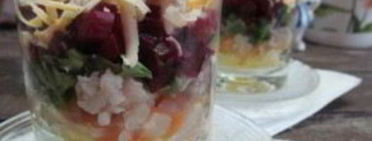 селедка под шубой с маринованным луком. Шаг 7