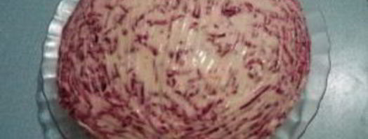 селедка под шубой с яблоком. Шаг 6