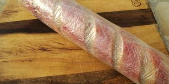 Селедка под шубой в хлебе