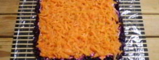 селедка под шубой в виде рулета. Шаг 6