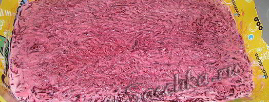 селедка под шубой. Шаг 20