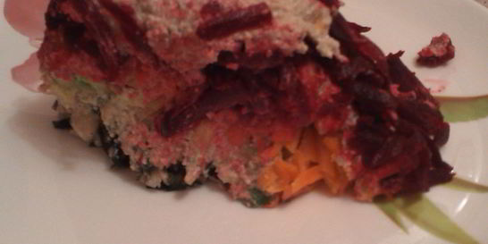 Вегетарианская сельдь под шубой