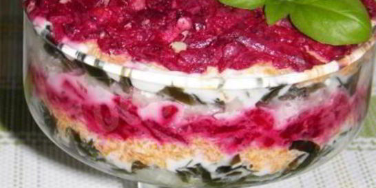 Вегетарианская селедка под шубой