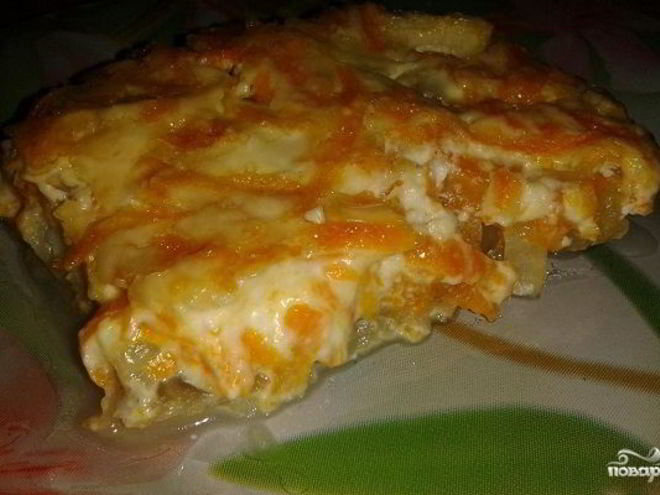 Рецепт запеченной рыбы под шубой