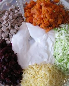 Салат Радуга