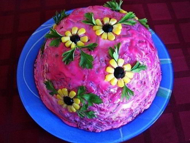 Рецепт салата русского