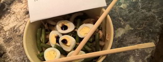 салат с фасолью и курицей. Шаг 7