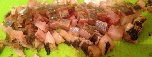 салат с сельдью и маринованным луком. Шаг 5