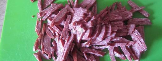 салат соломка. Шаг 3