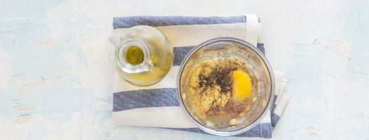 салат цезарь с курицей. Шаг 3