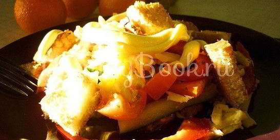 Салат Цезарь в Греции