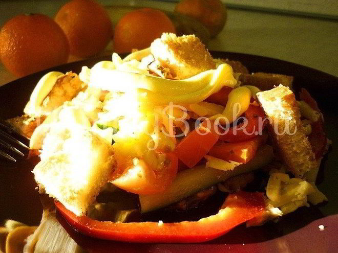 Рецепт салата цезарь в греции