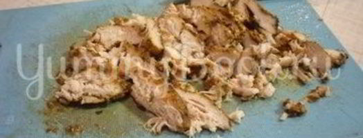 салат цезарь в греции. Шаг 13