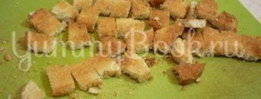 салат цезарь в греции. Шаг 11