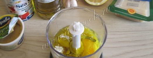 соус для салата цезарь. Шаг 10