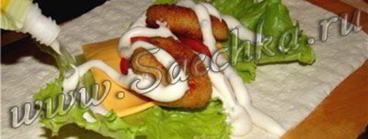 цезарь-ролл. Шаг 4