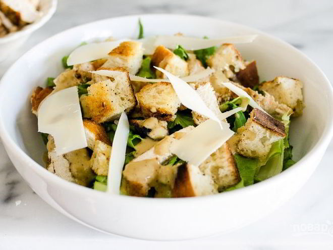 Рецепт цезаря с курицей классический