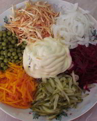 Салаты с мясом