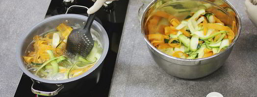 теплый салат с курицей. Шаг 7