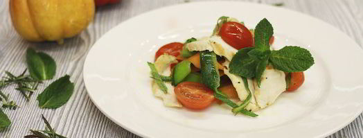 теплый салат с курицей. Шаг 8