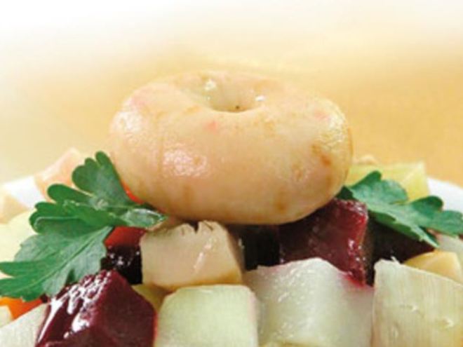 Рецепт грибного винегрета