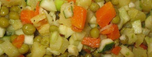 летний винегрет. Шаг 8