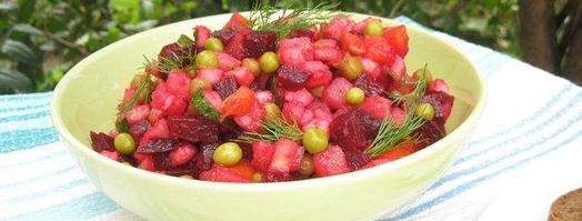 летний винегрет. Шаг 11