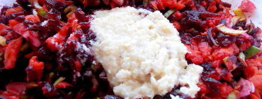 салат винегретный мотив с пикантной заправкой. Шаг 15