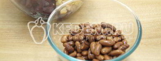 винегрет классический с фасолью. Шаг 6