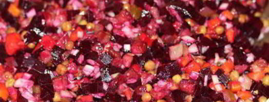 винегрет с баклажанами. Шаг 11