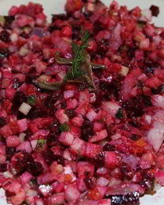 Винегрет с фасолью