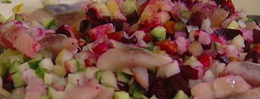 винегрет с фасолью. Шаг 6