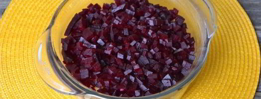 винегрет с горошком и капустой. Шаг 17