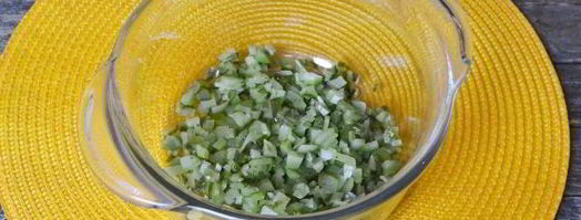 винегрет с горошком и капустой. Шаг 9