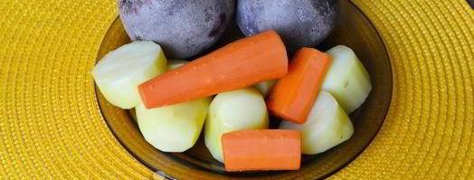 винегрет с горошком и капустой. Шаг 11