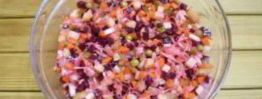 винегрет с горошком. Шаг 9