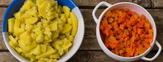 винегрет с капустой. Шаг 5