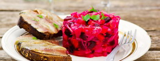 винегрет с капустой. Шаг 7