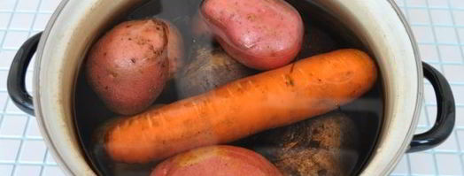 винегрет с квашеной капустой. Шаг 4