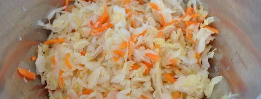 винегрет с квашеной капустой. Шаг 7