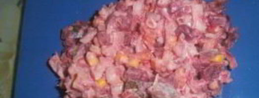 винегрет с майонезом. Шаг 6