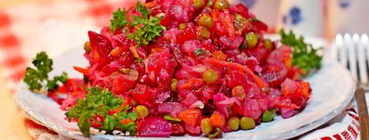 винегрет с морковкой по-корейски. Шаг 7